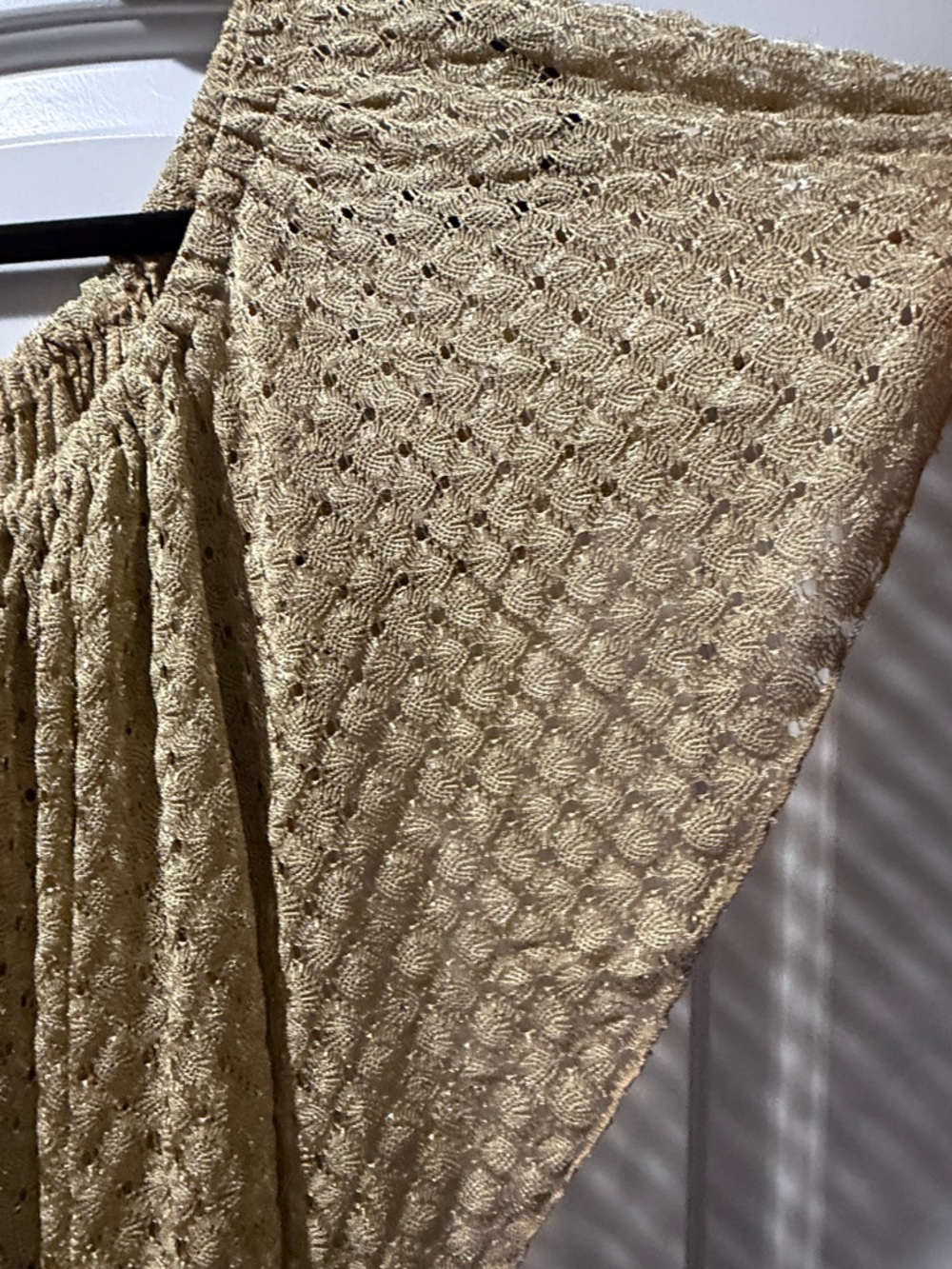 ELF Yellow Ruffle-Sleeve Mini Dress - Picture 5 of 5
